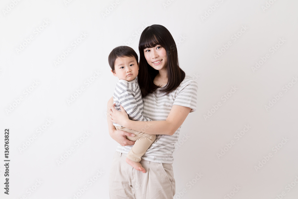 親子のツーショット 親子のツーショット