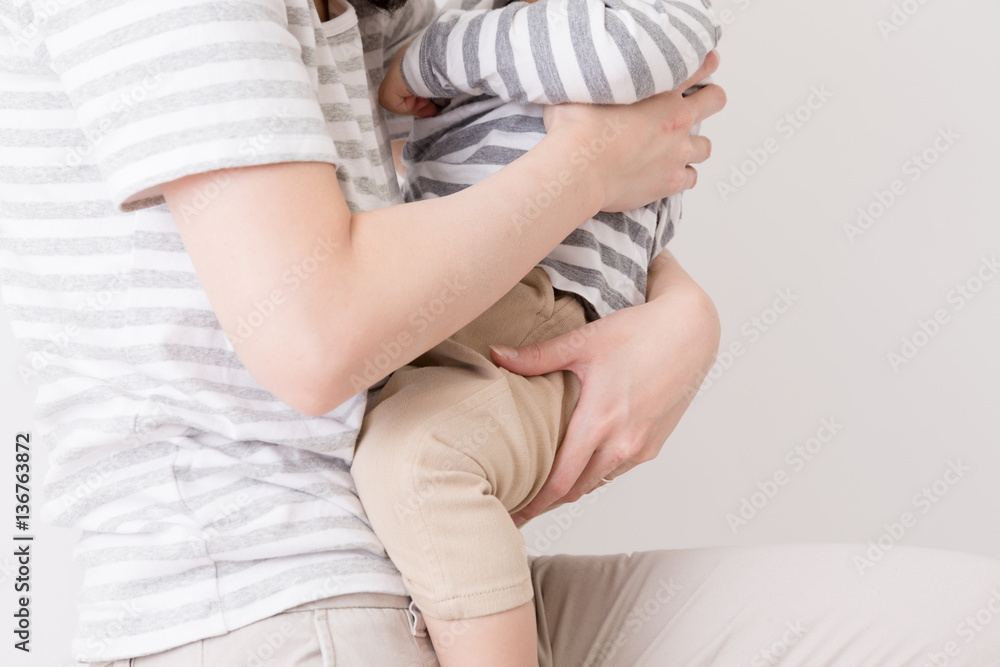親子のツーショット 親子のツーショット