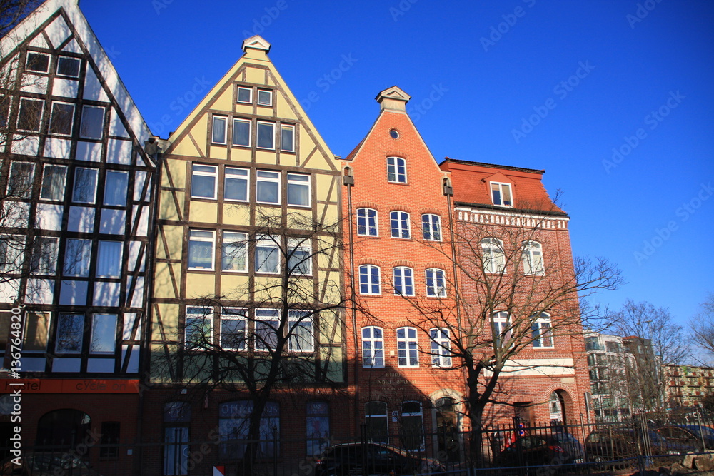 vieilles maisons de Gdansk