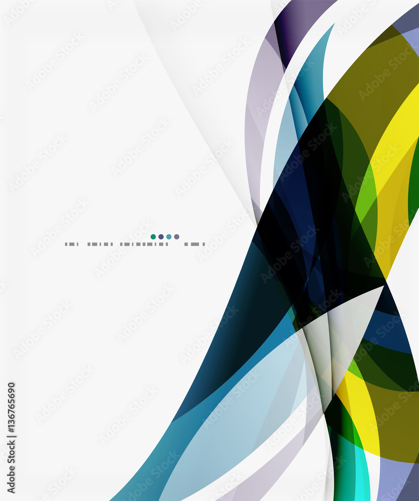 Modern creative curve background with copy space Modern creative curve background with copy space