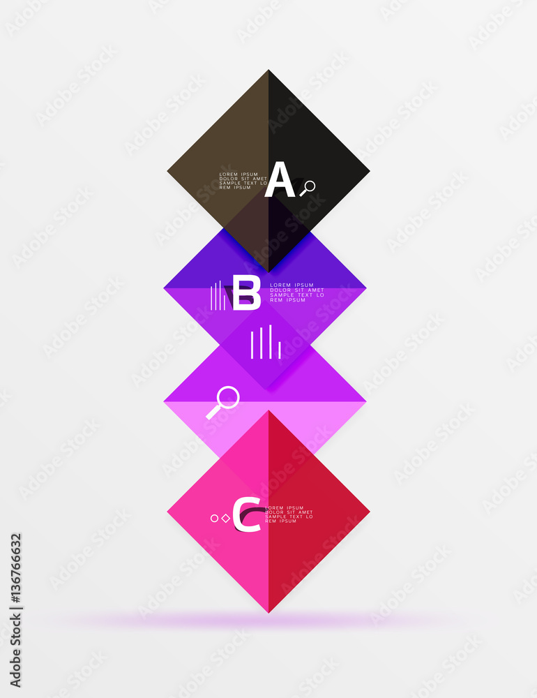 Square geometric abstract background Square geometric abstract background