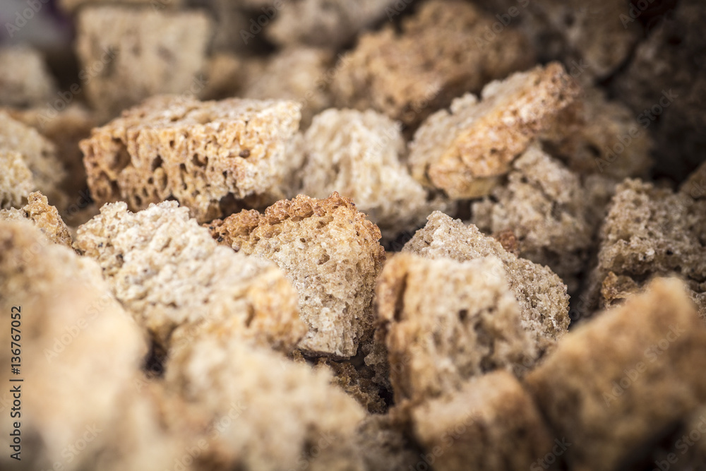 Grain rye crackers close-up as a background. Grain rye crackers close-up as a background.