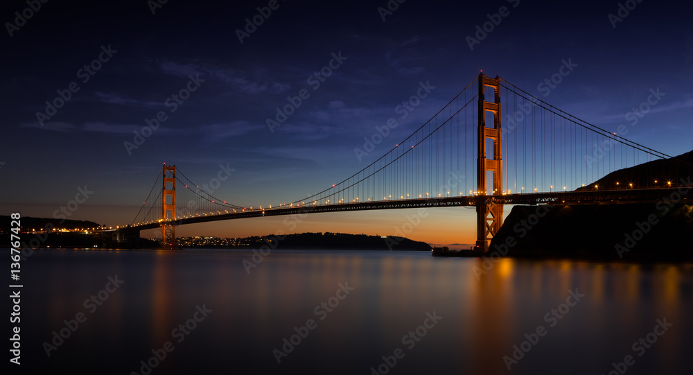 Fototapeta premium Most złotej bramy