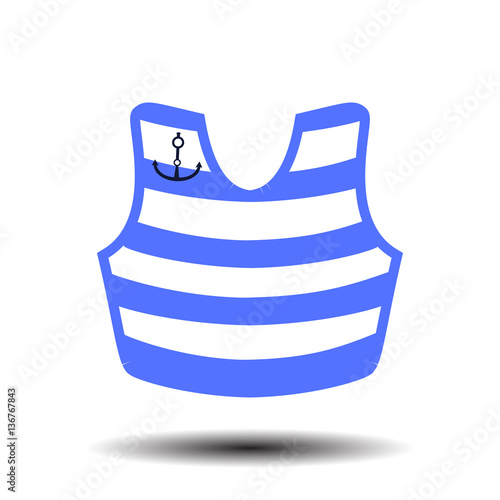 shirt sea. children s illustration