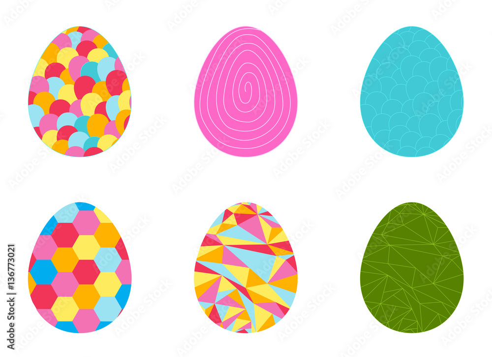 Beautiful Easter Egg Seamless Pattern Background Vector Illustra Beautiful Easter Egg Seamless Pattern Background Vector Illustra