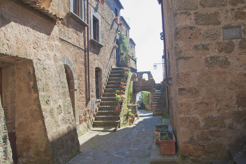 Civita di Bagnoregio Alleys (Viterbo, Italy)
