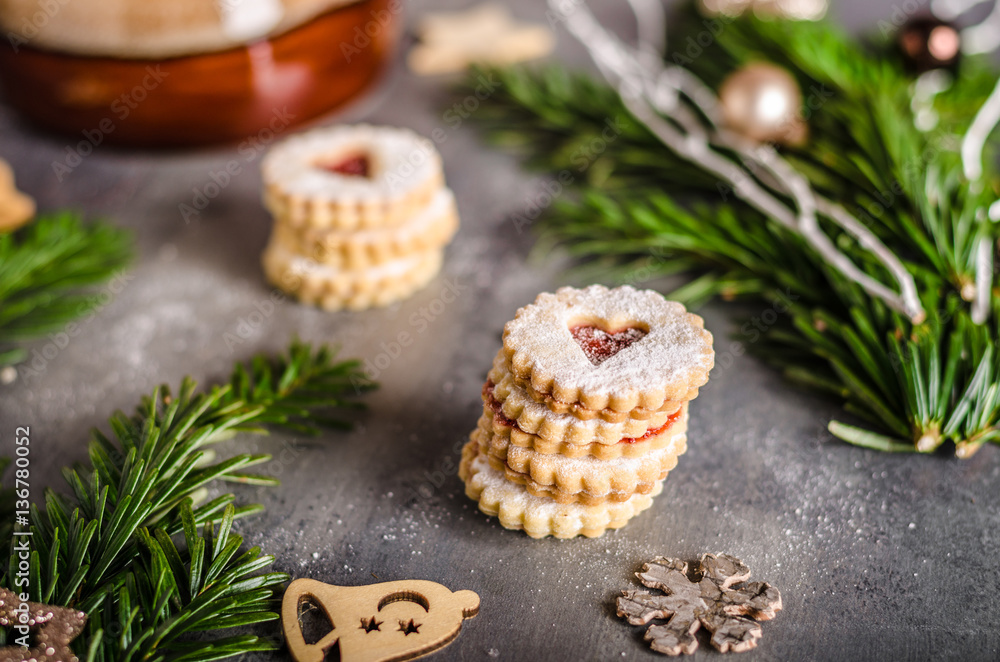 Christmas candy, cookies