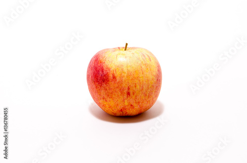 Fresh an Apple on White Background.