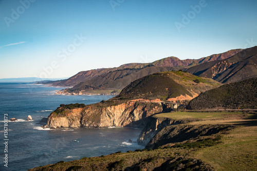 Westcoast on highway number 1 in california, USA