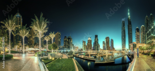 Photography Dubai Marina bay, UAE