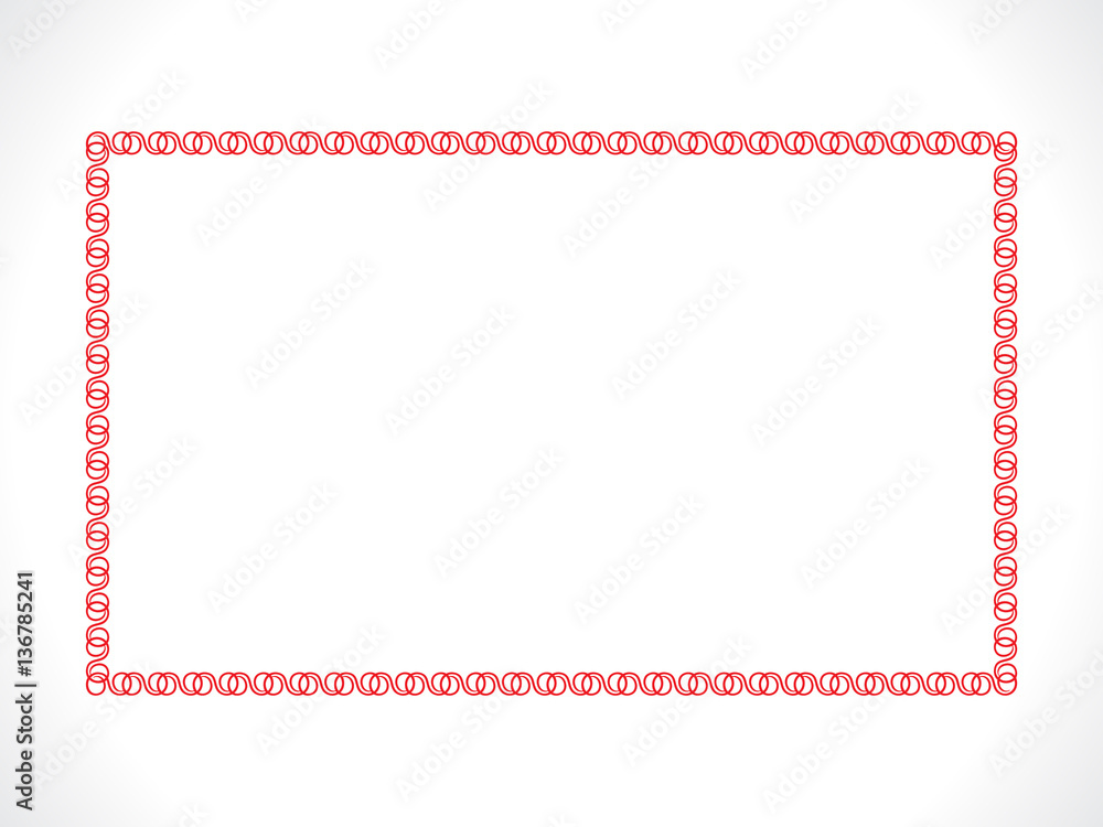 abstract artistic red border abstract artistic red border