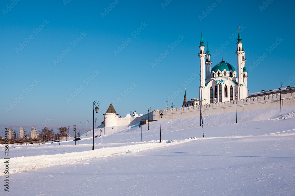 Fototapeta premium Kul Sharif Mosque, Kazan, Russia