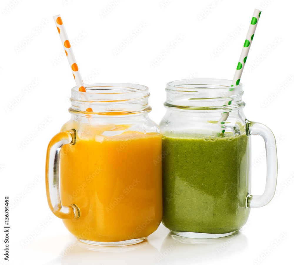 Fruity and vegetable smoothies Fruity and vegetable smoothies