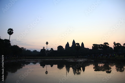 Angkor Wat at Sunrise, Cambodia