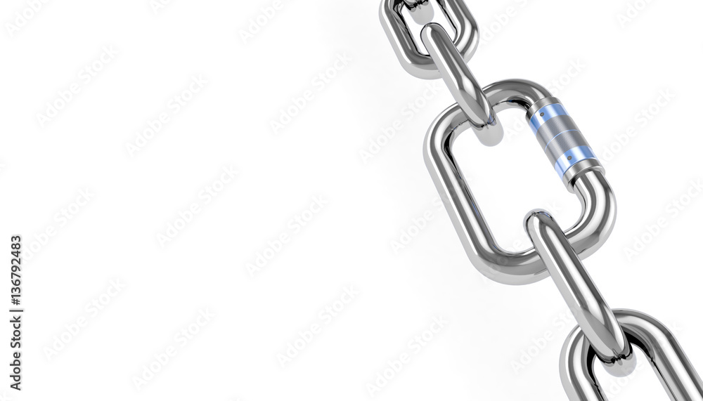 Obraz premium Kette / Karabiner