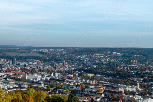 Fototapeta Naklejka Na Ścianę i Meble -  Panorama von Pforzheim 