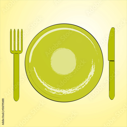 table set - illustration