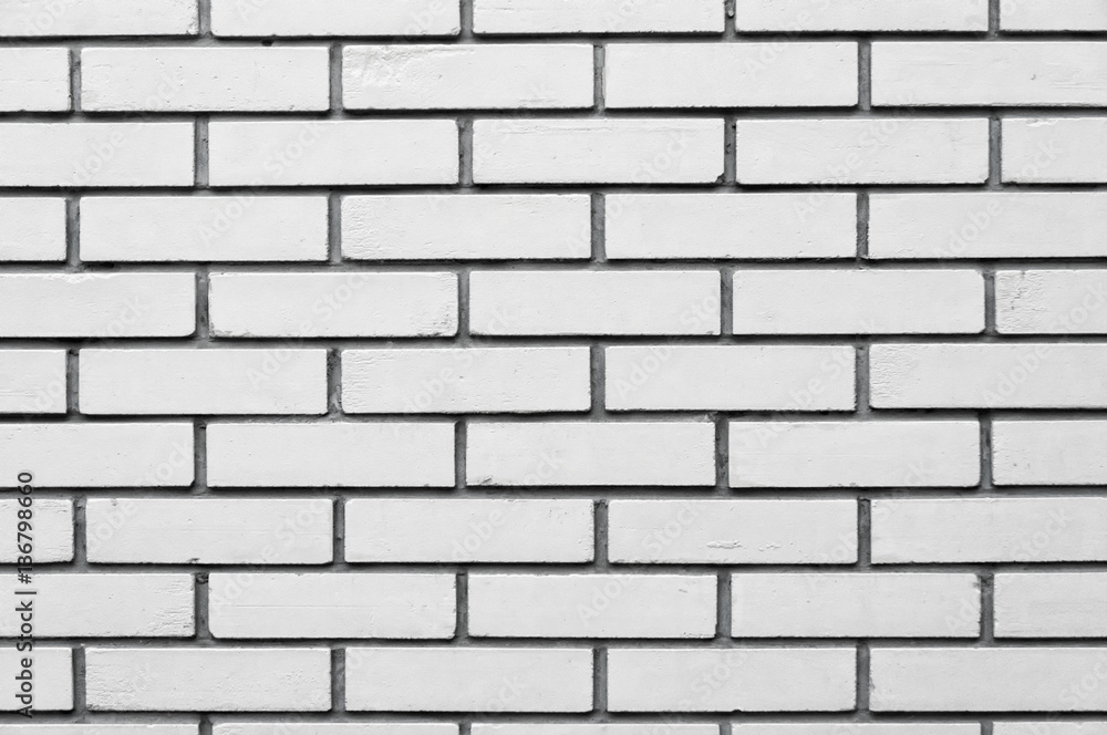 White Brick Wall Texture. Build Structure Background White Brick Wall Texture. Build Structure Background