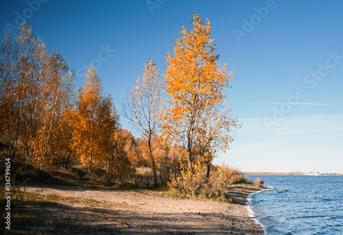 Obraz na plátně Kostroma on the river Volga