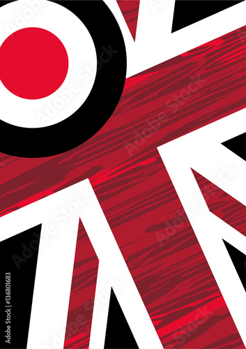 Target and Union Jack Mod Background
