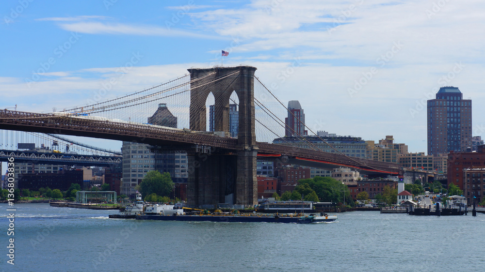 Fototapeta premium Brooklyn Bridge, New York, USA