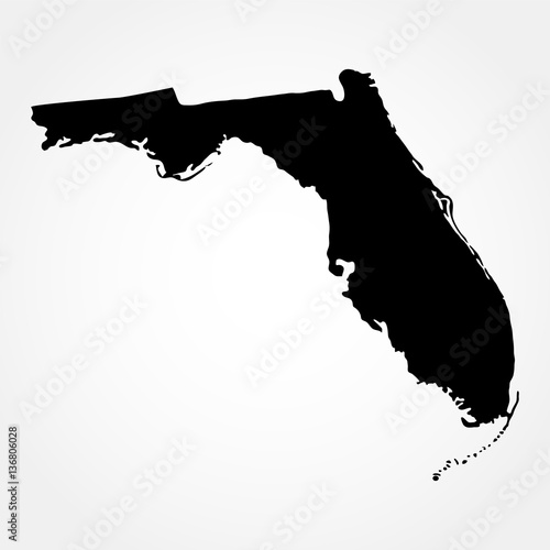 map of the U.S. state of Florida 