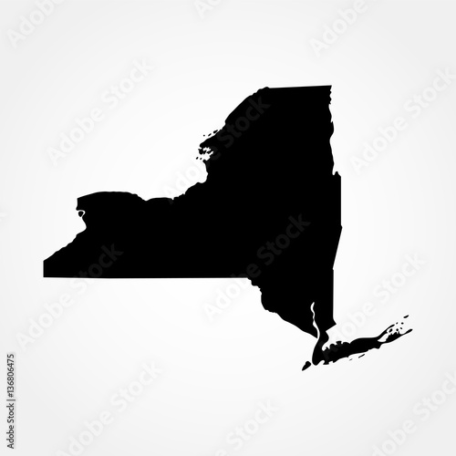 map of the U.S. state of New York