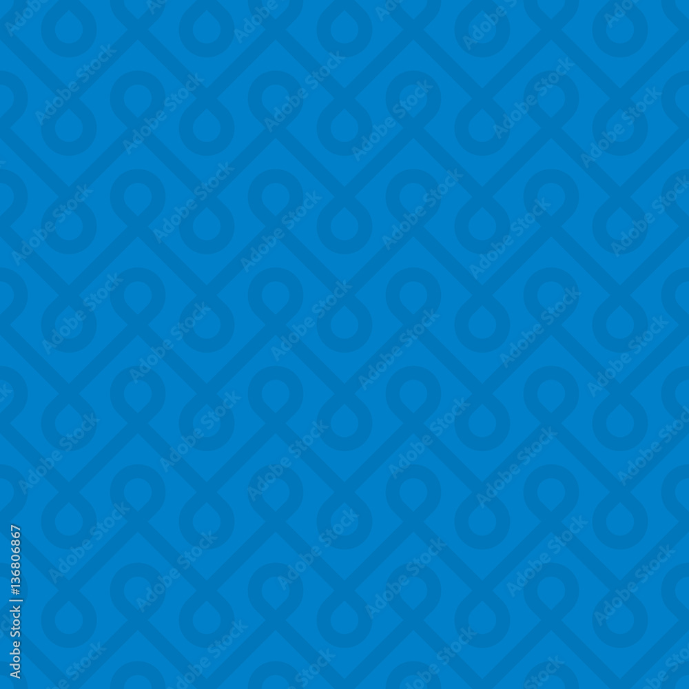 Blue Linear Weaved Seamless Pattern. Blue Linear Weaved Seamless Pattern.