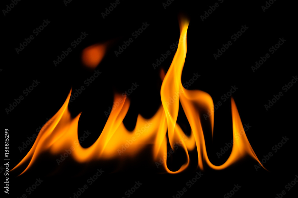 Fire flames background Fire flames background