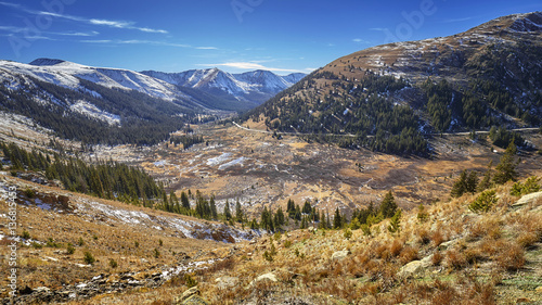 Independence Pass mountain landscape, Colorado, USA.