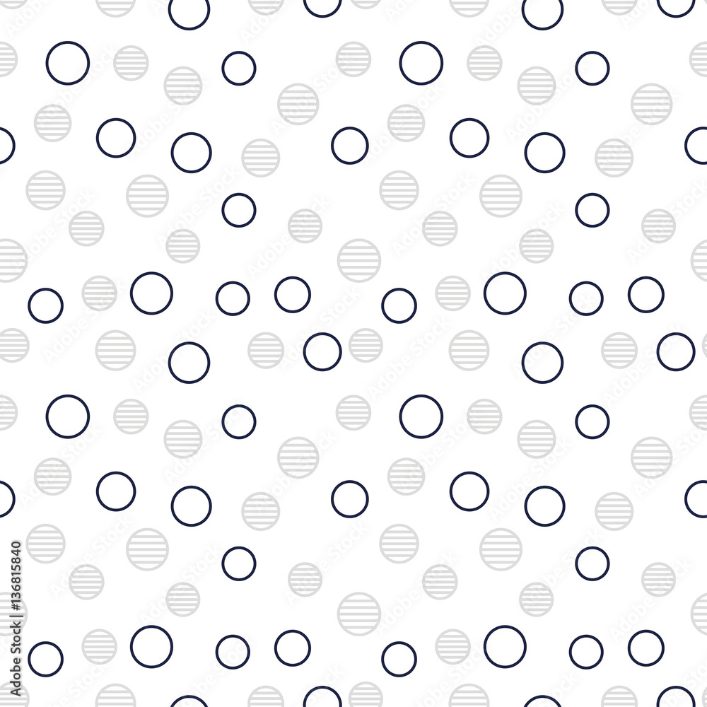 Pattern of monochrome dots