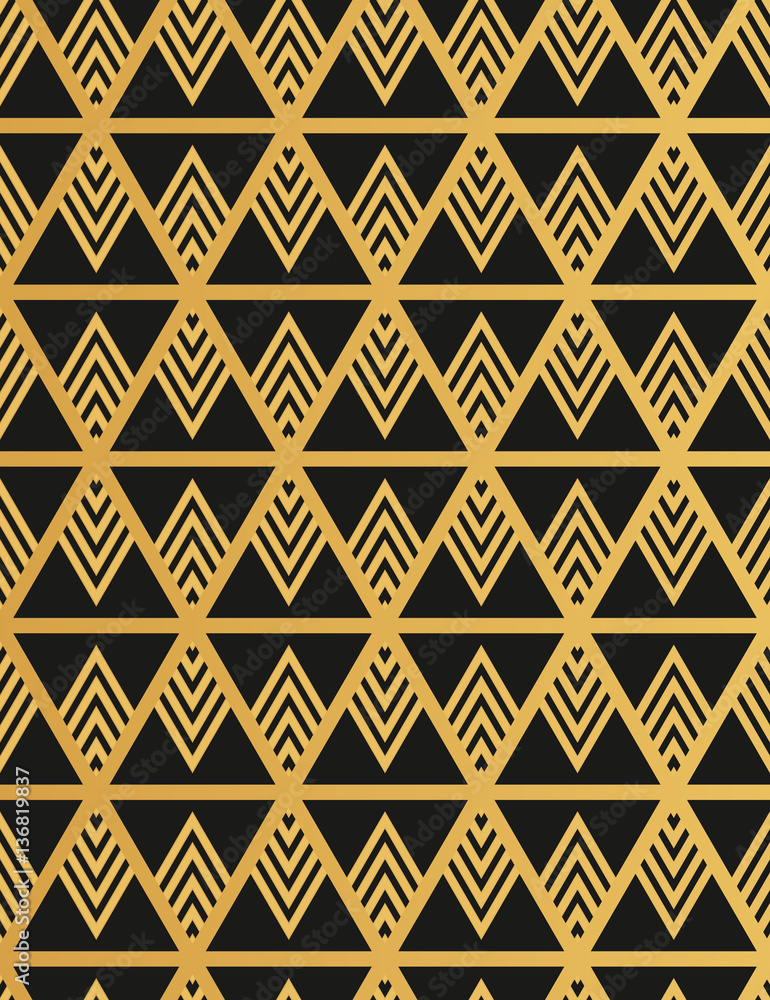 Art Deco seamless pattern Art Deco seamless pattern