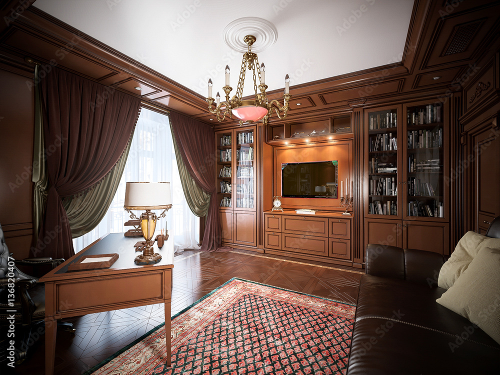 Classic Office Interior Design