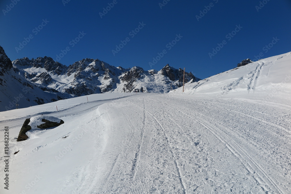 Silvretta Höhenloipe, Bieler Höhe Silvretta Höhenloipe, Bieler Höhe