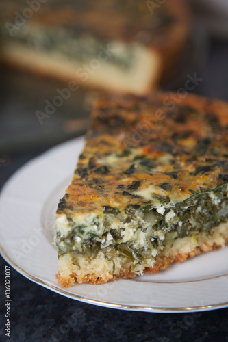 Wallpaper Mural Greek homemade spinach pie Torontodigital.ca