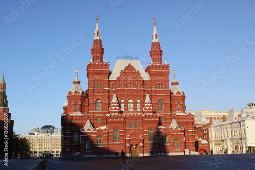 Russia. Moscow, Historical museum in Red Square
