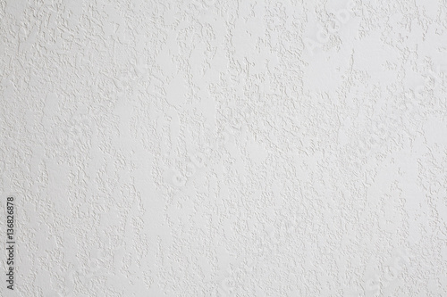 White decorative plaster background
