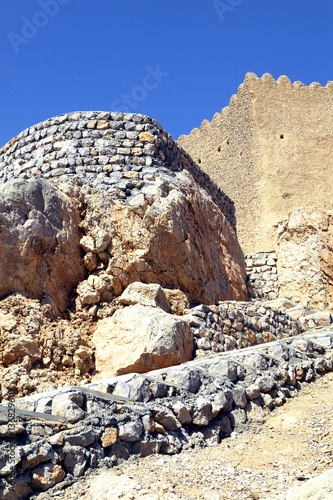 Dhayah Fort in Rash Al-Khaimah, Arabische Halbinsel, Naher Osten photo