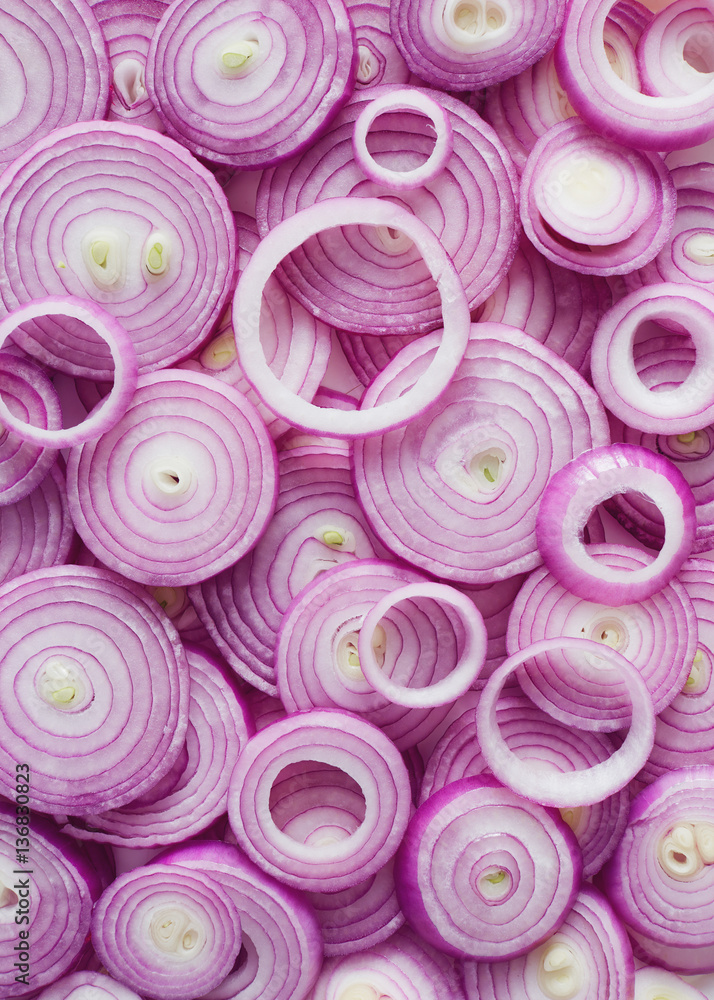 Red Onion Slices Red Onion Slices