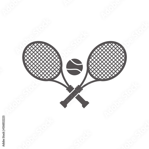 Tennis sport icon