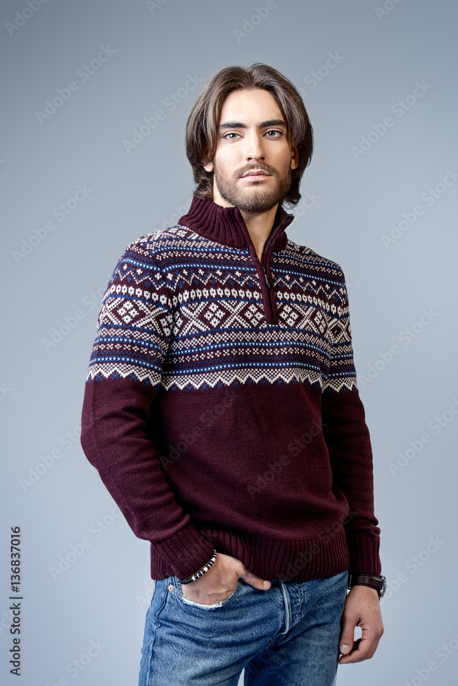 © Andrey Kiselev - pullover with ornament © Andrey Kiselev - pullover with ornament