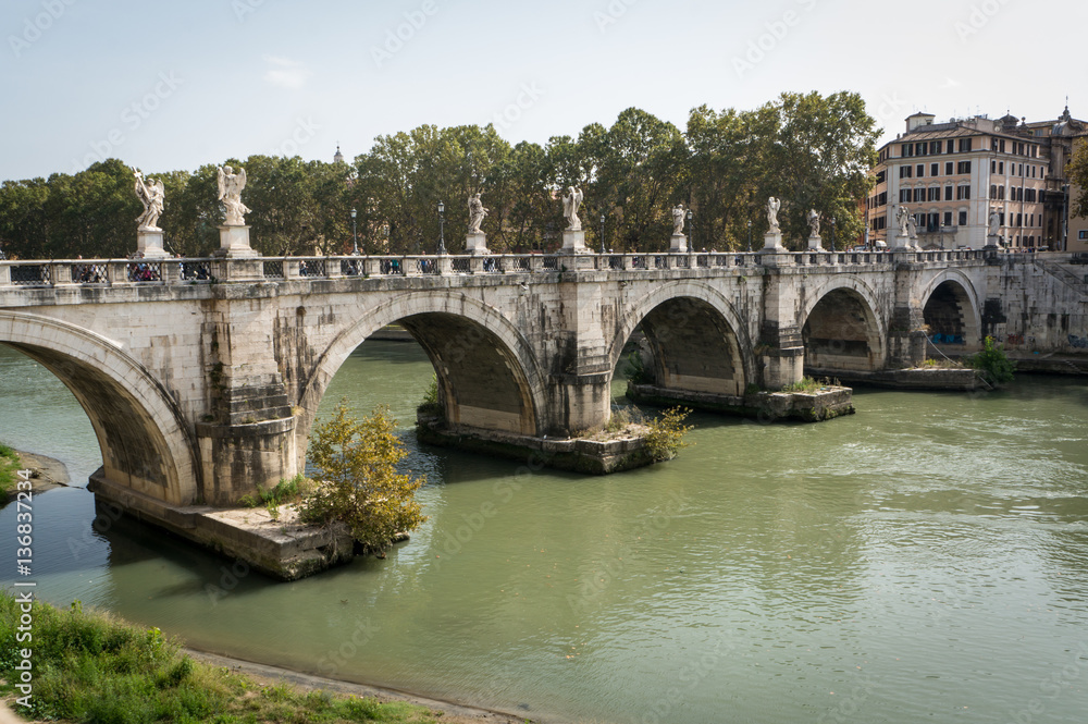 bridge Angel, Rome, Italy