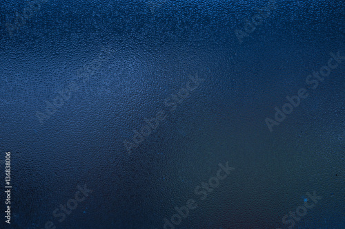 Droplet background with water. Beautiful water drops on the glass. Raindrops