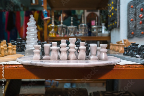 Stone chess game 