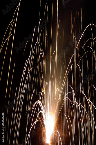 Canvas Print firework