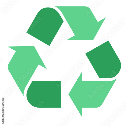 logo recyclage moderne