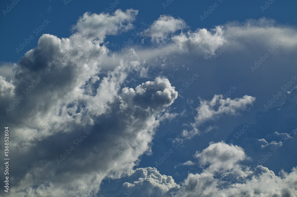 Clouds in a Blue Sky Clouds in a Blue Sky