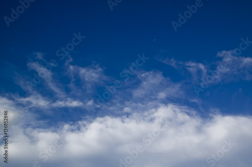 Clouds in a Blue Sky