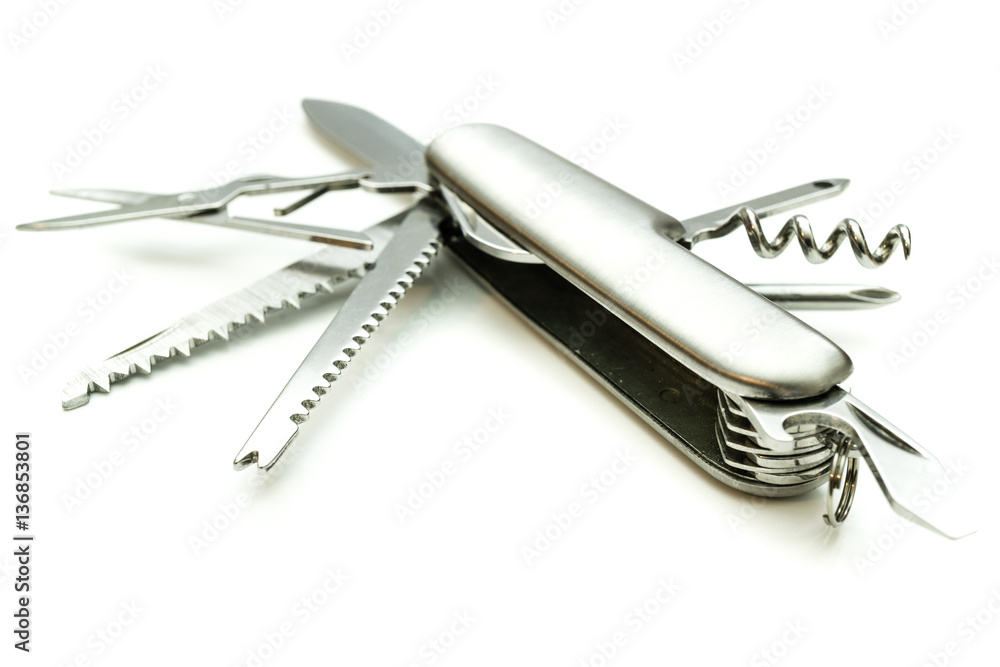 Klappmesser Multitool isoliert Klappmesser Multitool isoliert