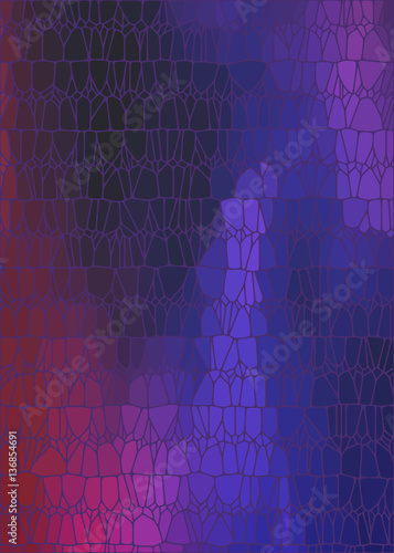 abstract background with blue and pink nodules